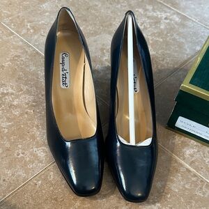 Black Leather Heels 8.5 women’s